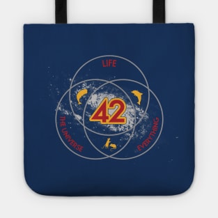 The Answer to Life, the Universe & Everything (Ultimate Venn Version) Tote