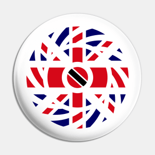 British Trinidadian Multinational Patriot Flag Series Pin