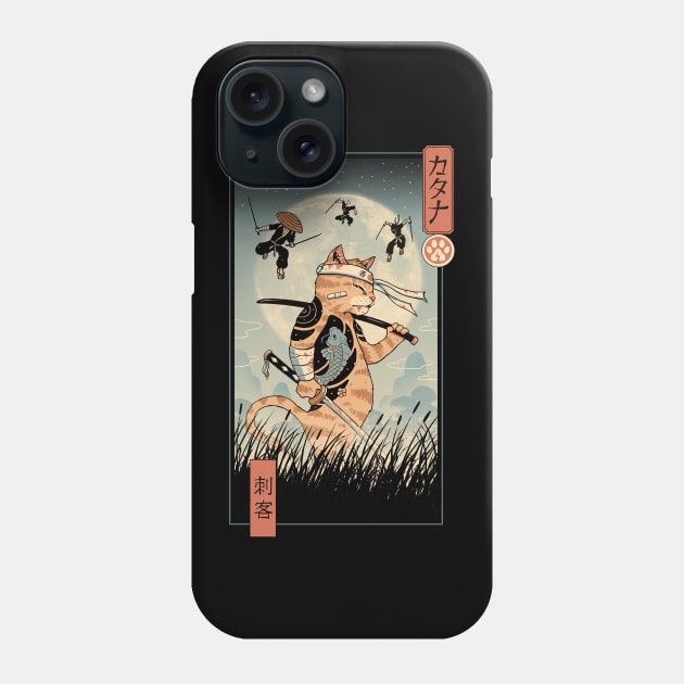 Catana the Last Fight Ukiyo-e Phone Case by Vincent Trinidad Art