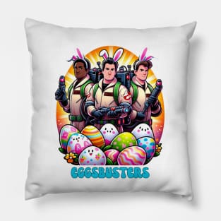 EGGSBUSTERS VS GHOSTBUSTERS EASTER MODE Pillow