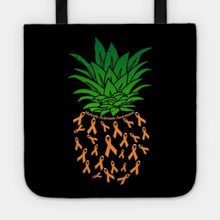 Pineapple Multiple Sclerosis Awareness Tote