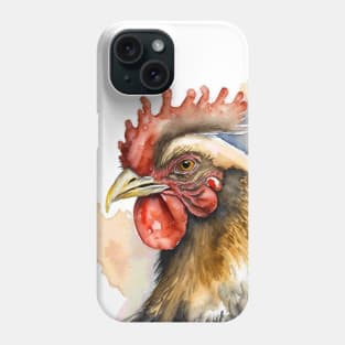 Water colour hen Phone Case