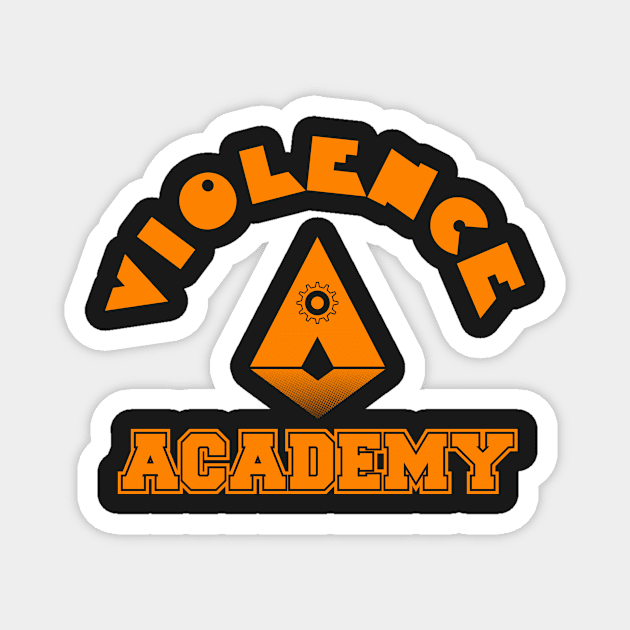 Violence academy Magnet by karlangas