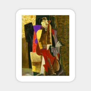 The Cellist (1917) by Max Weber Magnet