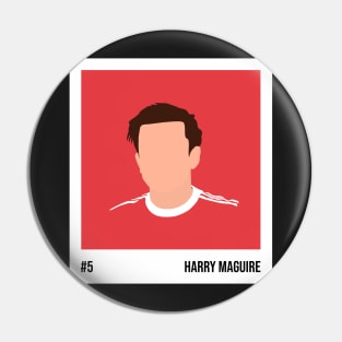 Harry Maguire Minimalistic Camera Film Pin