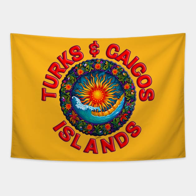 Turks and Caicos Islands Tapestry by jcombs