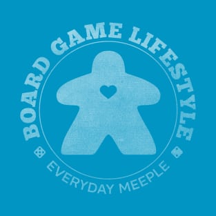 Board Game Lifestyle - Halftone T-Shirt