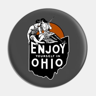 Vintage Ohio Tourism Pin