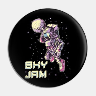 Sky Jam Astronaut Pin