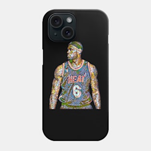 LeBron James Wonderful Mosaic Phone Case