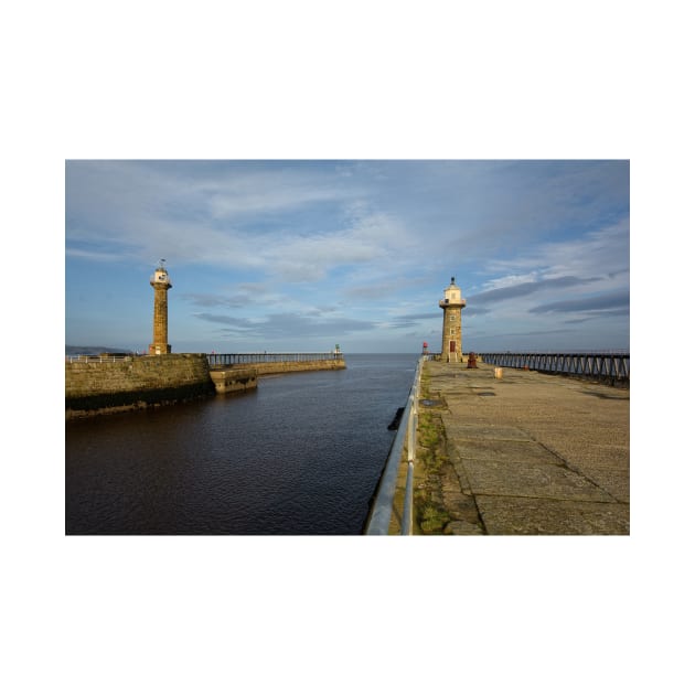 Whitby Piers by StephenJSmith