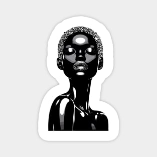 Black Woman Afrocentric Magnet