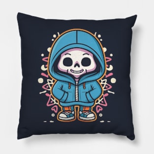 Skeleton Pillow