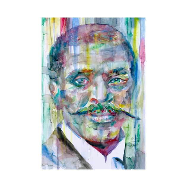 GEORGE WASHINGTON CARVER watercolor portrait by lautir