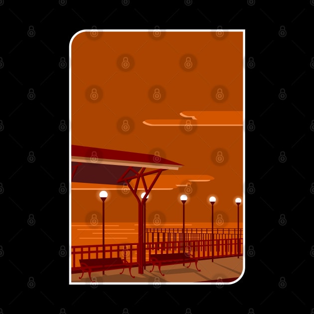 station platform by Qasim