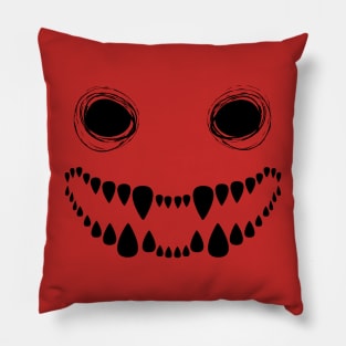 Scary Monster face Pillow