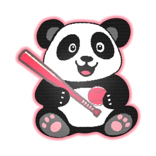 Panda Softball T-Shirt