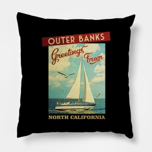 outer banks - north carolina Pillow