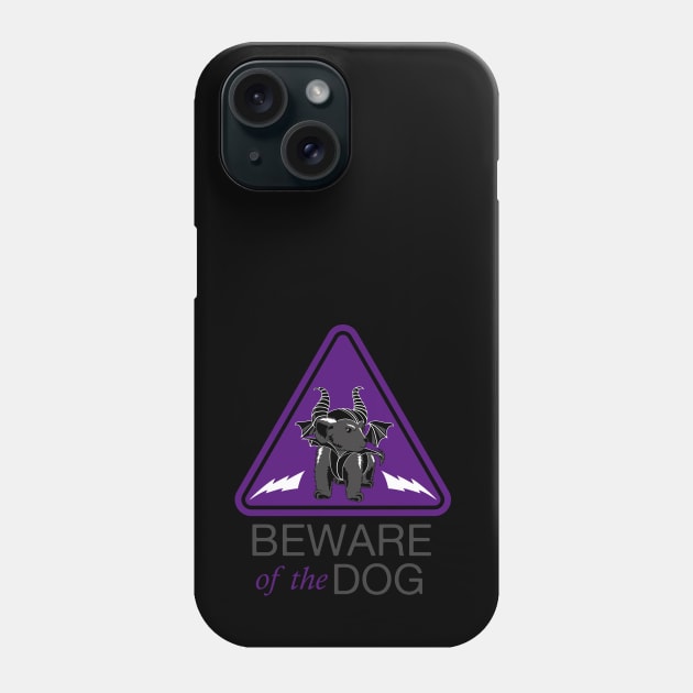 Beware of the evil puppy Phone Case by BananaPrints