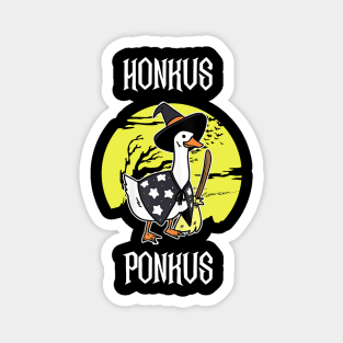 Honkus Ponkus | Honkus Ponkus Duck | Halloween Magnet