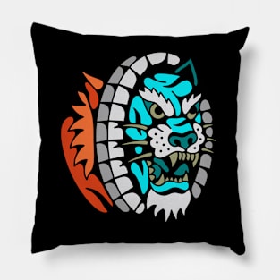 Tiger transformation Pillow