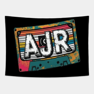 Ajr Cassette Disterssed Tapestry