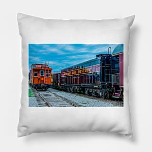 On The Norfolk and Western Pillow