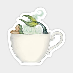 Teacup Mermaid Magnet