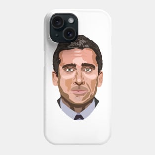 Michael Scott - Steve Carell (The Office US) Phone Case