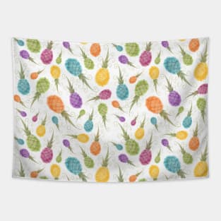 Pineapple fun Tapestry