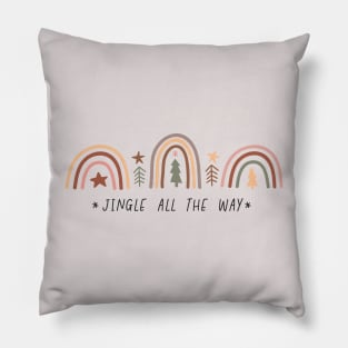 Jingle All The Way - Boho Christmas Pillow