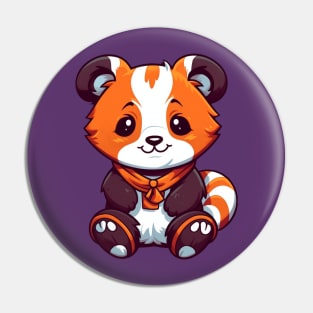 Adorable Chibi Kawaii Redpanda Pin