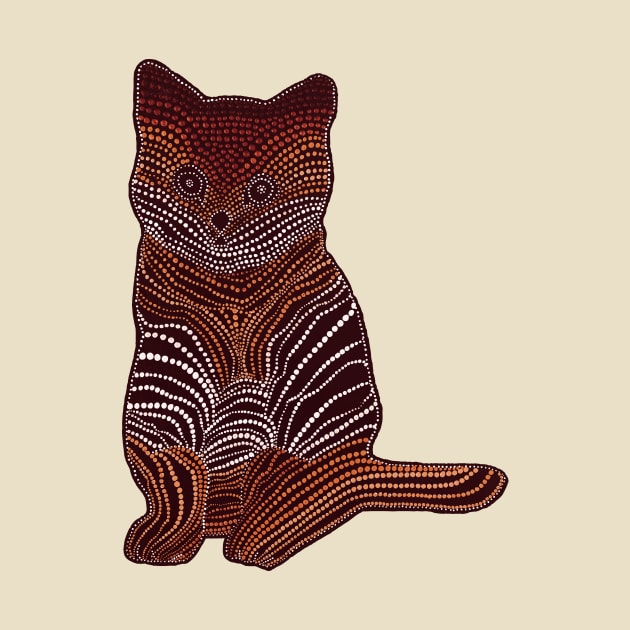 Meow Meow - Orange by Amy Diener