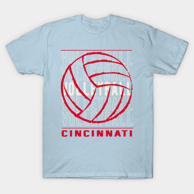 Disover Volleyball Cincinnati - Cincinnati Volleyball - T-Shirt