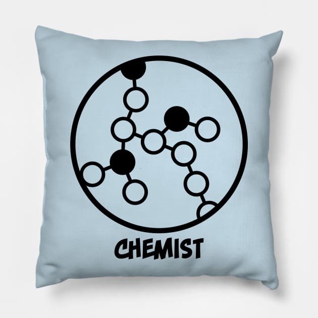 Chemist Pillow by schlag.art