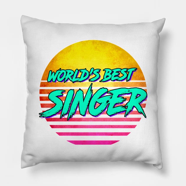 World's Best singer Gift Pillow by GWENT