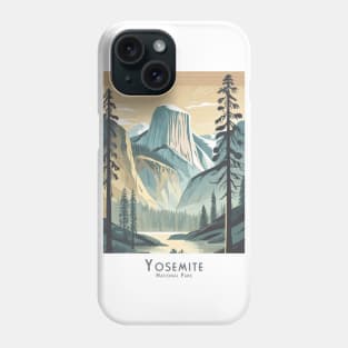 Yosemite Valley Sunrise National Park California Phone Case