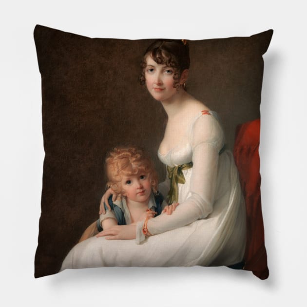 Madame Philippe Panon Desbassayns de Richemont. Pillow by aliceNyuu