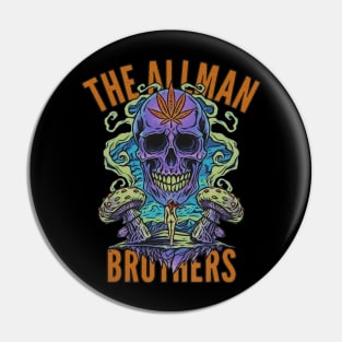 Emboss the allman brothers Pin