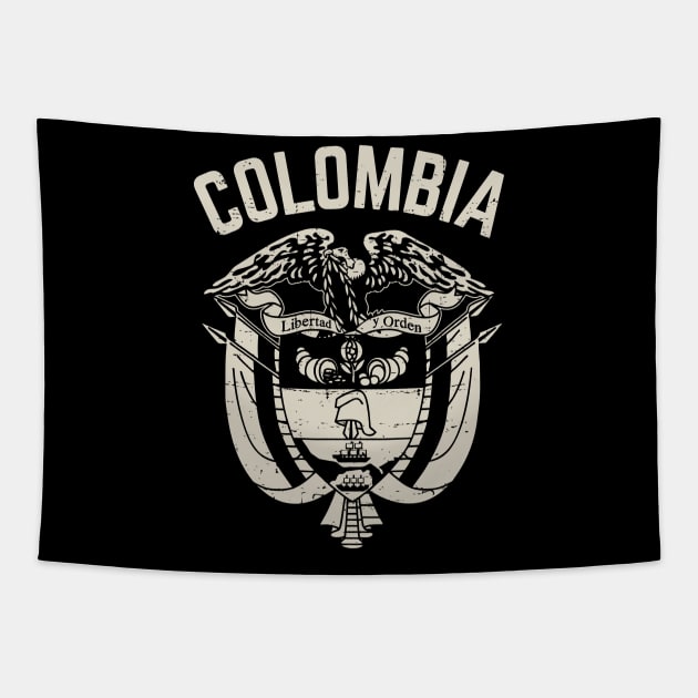 Colombia - Libertad y Orden Tapestry by verde