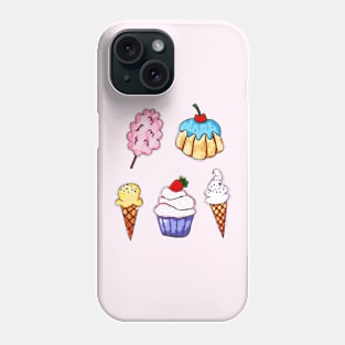 Candies / Sweets / Cupcake / Ice Cream Cone Phone Case