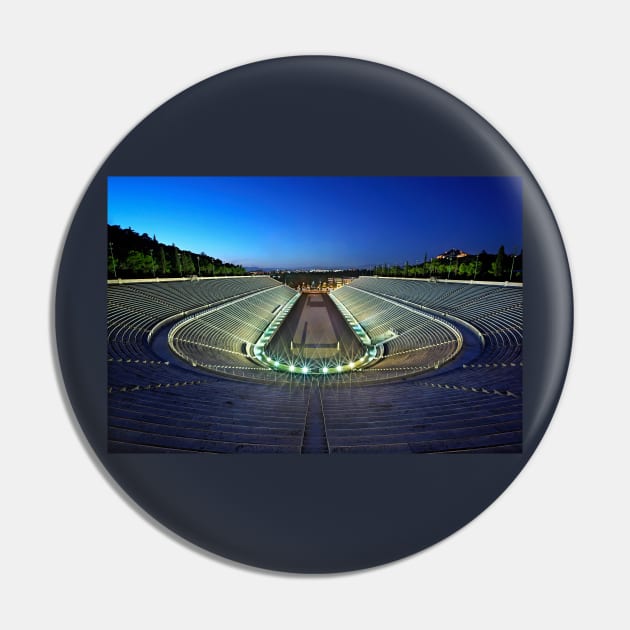 The Panathenaic Stadium Pin by Cretense72