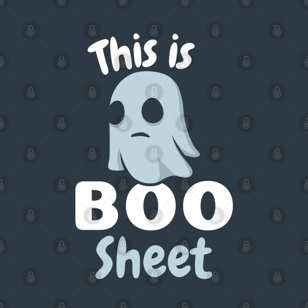 this is some boo sheet funny ghost holloween design by legend