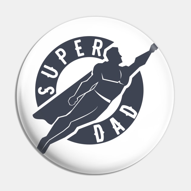 Super Dad Pin by hallyupunch