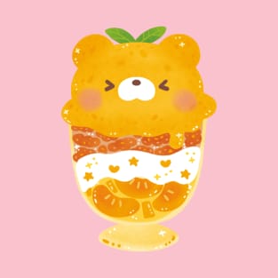 Orange Bear Parfait T-Shirt