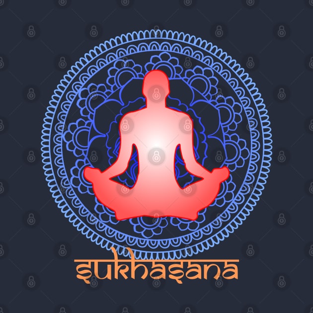 International Yoga Day Sukhasana by Geoji 