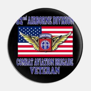 82nd Airborne Combat Aviation Brigade- Veteran Pin