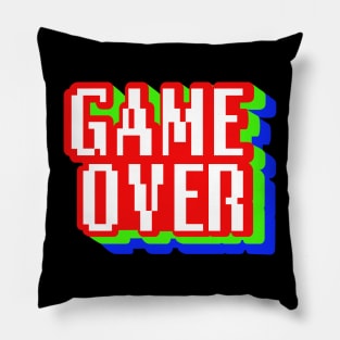 Game Over Pillow