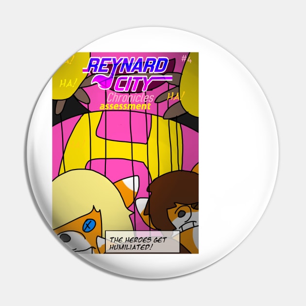 Reynard City Chronicles Issue 4 cover Pin by Reynard City