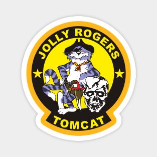 Tomcat Jolly Rogers Magnet